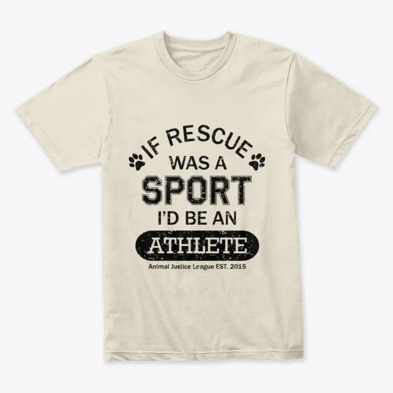 If Rescue was a Sport - black logo